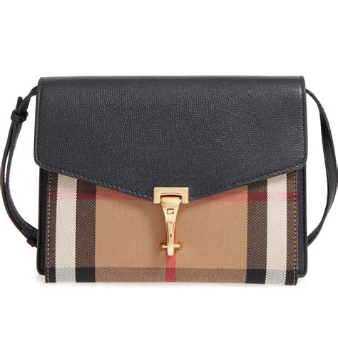 burberry macken small leather & house check crossbody bag selfriges|Burberry macken crossbody bag.